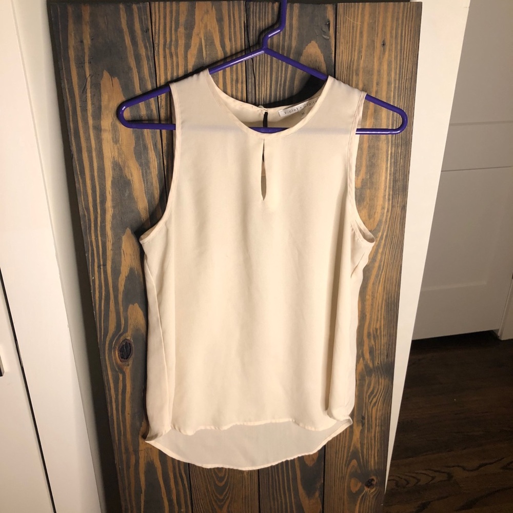 Chiffon tank top